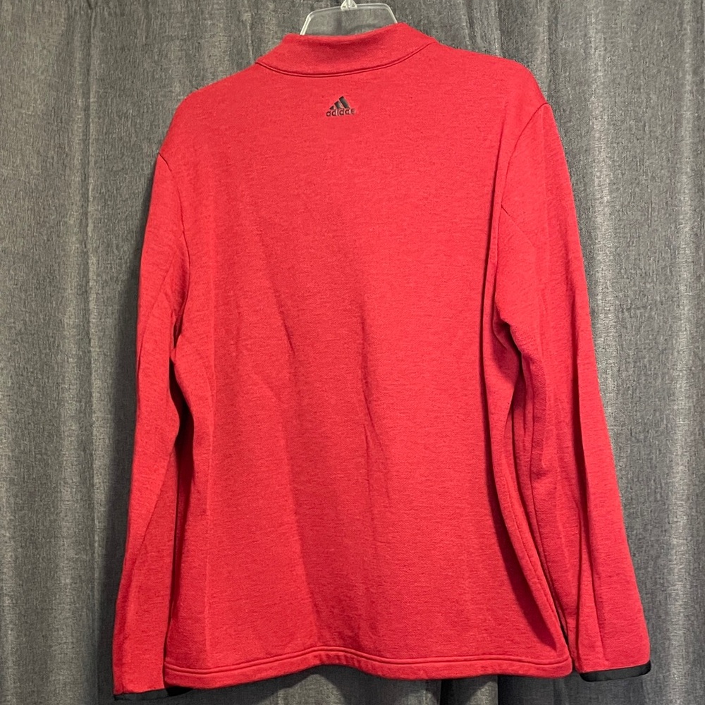 Men’s Adidas Red Quarter-Zip - Picture 10 of 10